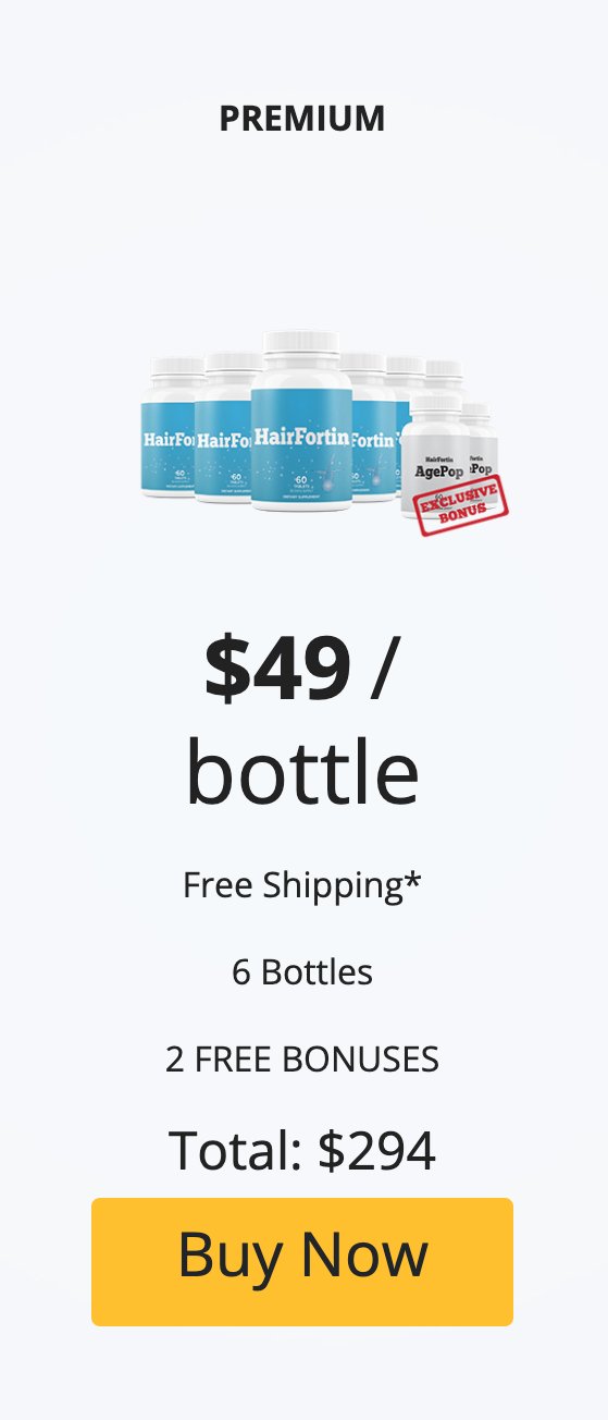 HairFortin - 6 bottles